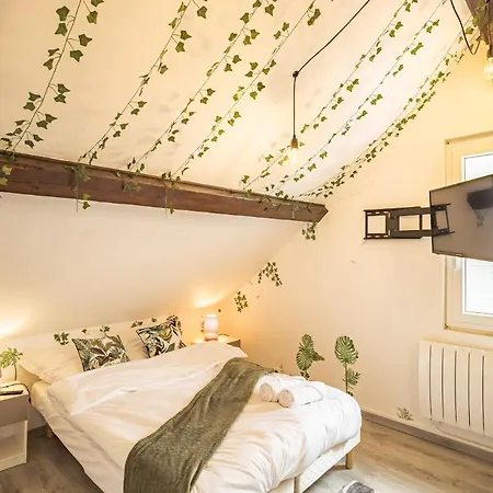 Le Jungle - Oasis Climatisee - Stationnement Public Gratuit Lägenhet